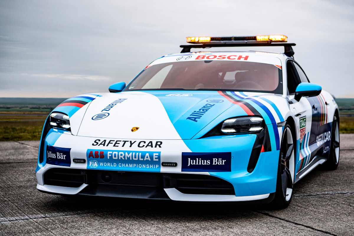Porsche Taycan nuova safety car della Formula E