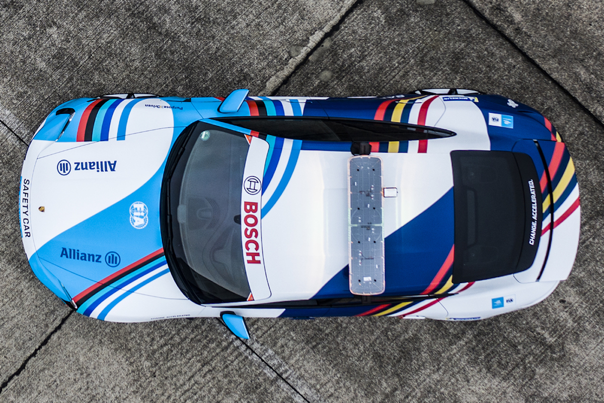 Porsche Taycan nuova safety car della Formula E