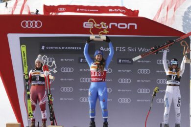 Sofia Goggia show: domina la Discesa Libera di Cortina. Federica Brignone…