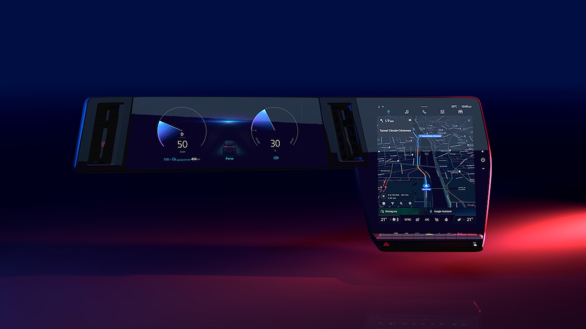 Su nuova Renault Megane E-Tech il più innovativo dei display