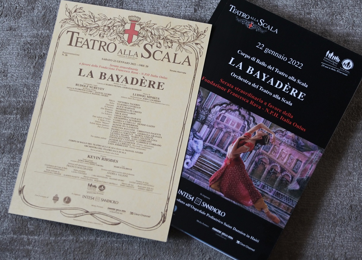 Fondazione Francesca Rava alla Scala con il balletto “La bayadère”. FOTO Fondazione Francesca Rava alla Scala con il balletto “La bayadère”. FOTO