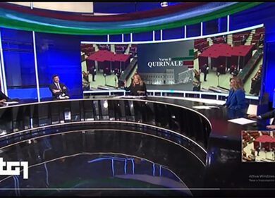 Quirinale, “da Mentana nemmeno una donna”, imbarazzo Maggioni su Rai 1. VIDEO