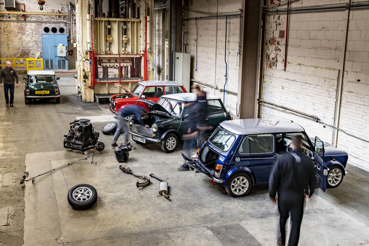 Mini classica si converte all’elettrico Mini classica si converte all’elettrico