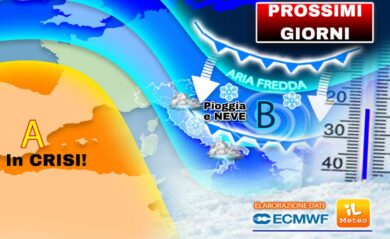 Meteo prossimi giorni: torna il gelo polare. Giorni della Merla a rischio