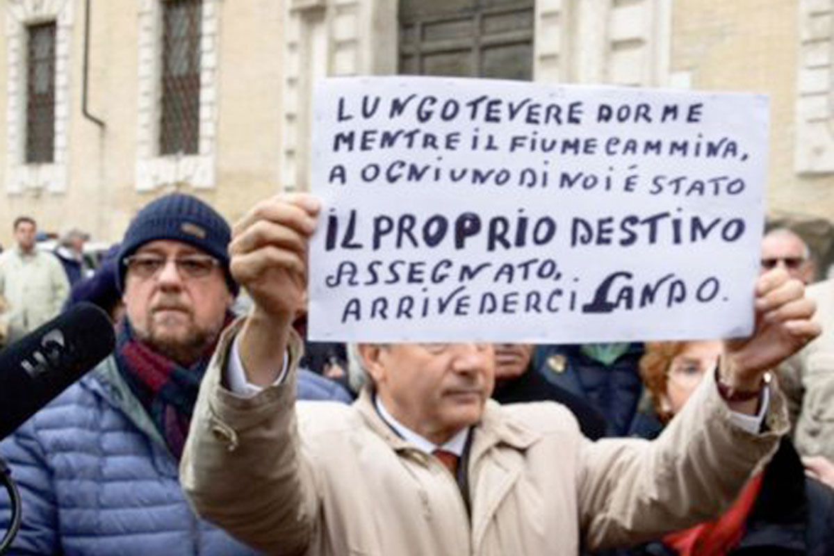 Lando Fiorini, Testaccio rende omaggio alla canzone romana con un murales Lando Fiorini, Testaccio rende omaggio alla canzone romana con un murales