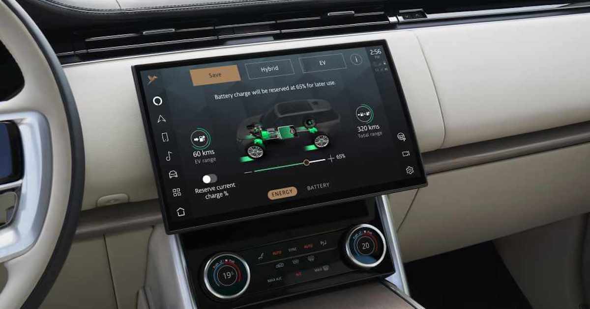 Nuova Range Rover, arriva la versione  plug-in con un autonomia  fino a 113 km