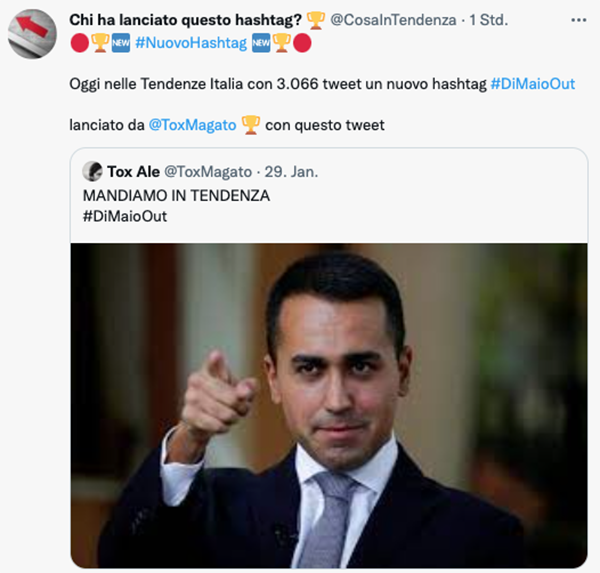 di maio tweet di maio tweet