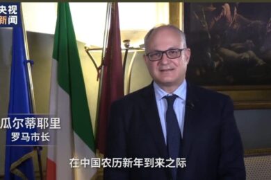 Festa della tigre, Gualtieri parla cinese:”Auguri alla comunità di Roma”