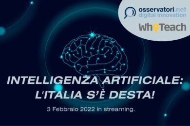 AI per la formazione: Francesco Epifania al convegno dell’Osservatorio