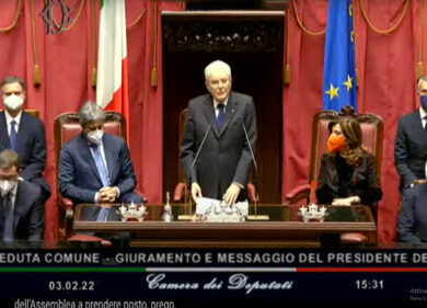 Il Mattarella-bis si fa picconatore: il testo integrale del suo discorso