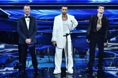Sanremo 2022, Mahmood e Blanco superano Elisa. Drusilla star all’Ariston