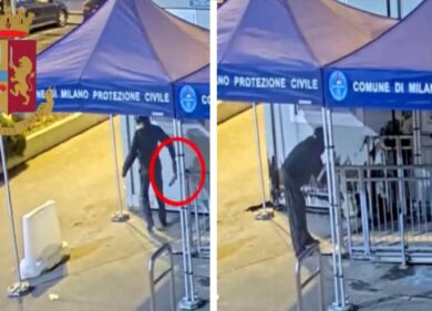 Chi è il No Vax che ha cercato di dare fuoco a un hub vaccinale a Milano