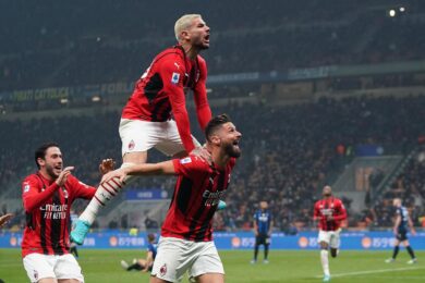 Giroud re di San Siro: il Milan ribalta l’Inter nel derby