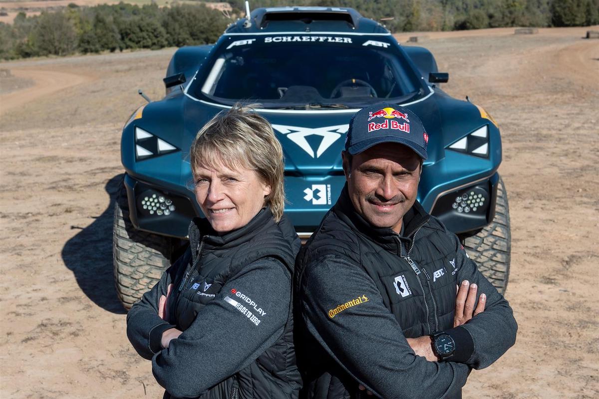 Extreme E: Kleinschmidt e  Al-Attiyah piloti CUPRA ABT XE per la stagione 2022