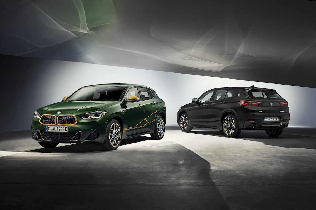 BMW svela l’edizione speciale X2 Edition GoldPlay