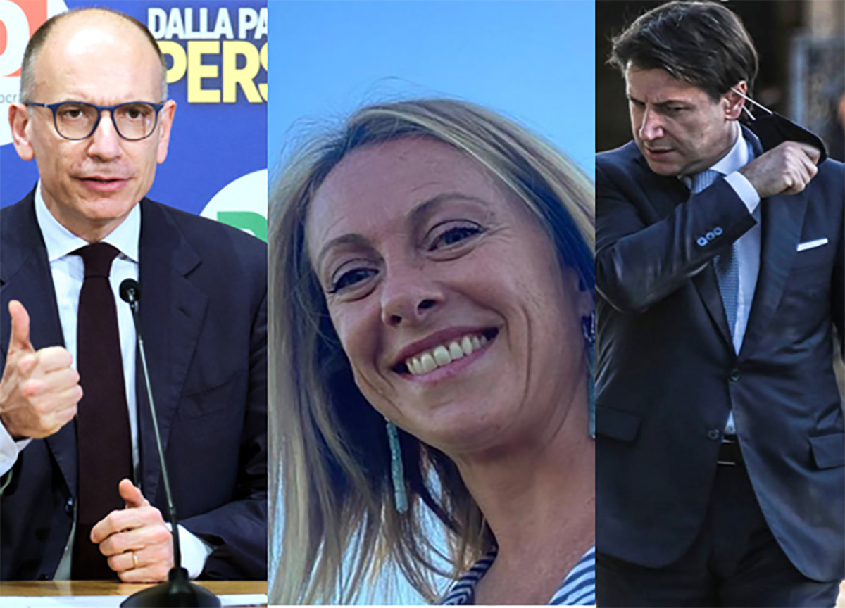 Galleria foto 'Sondaggi, balzo della Meloni: Pd nel mirino. M5s con Conte ai minimi storici' - foto 1