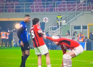 Tonali vs Dumfries, che scintille. Tifosi del Milan: “Sandro capitano”