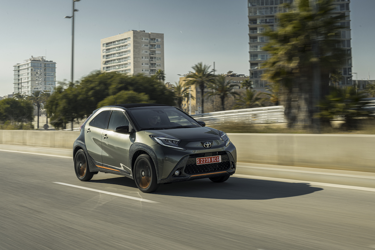 Toyota svela la nuova Aygo X Toyota svela la nuova Aygo X