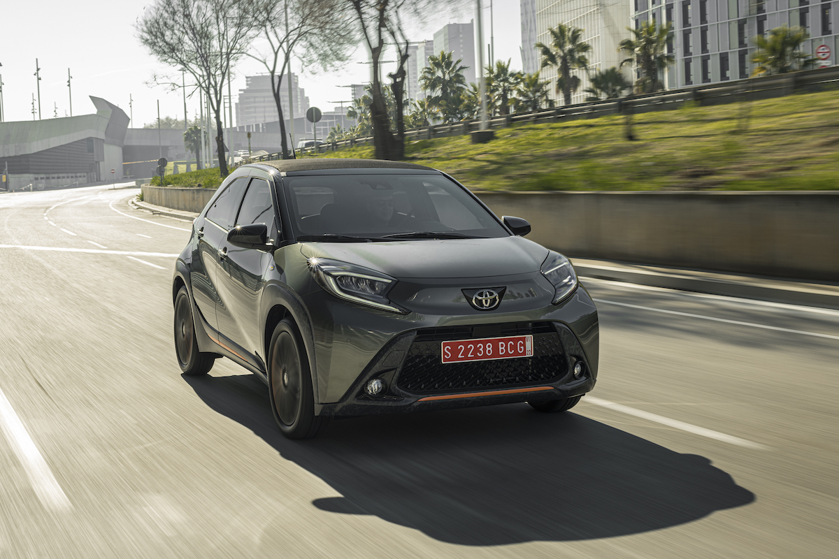 Toyota svela la nuova Aygo X Toyota svela la nuova Aygo X