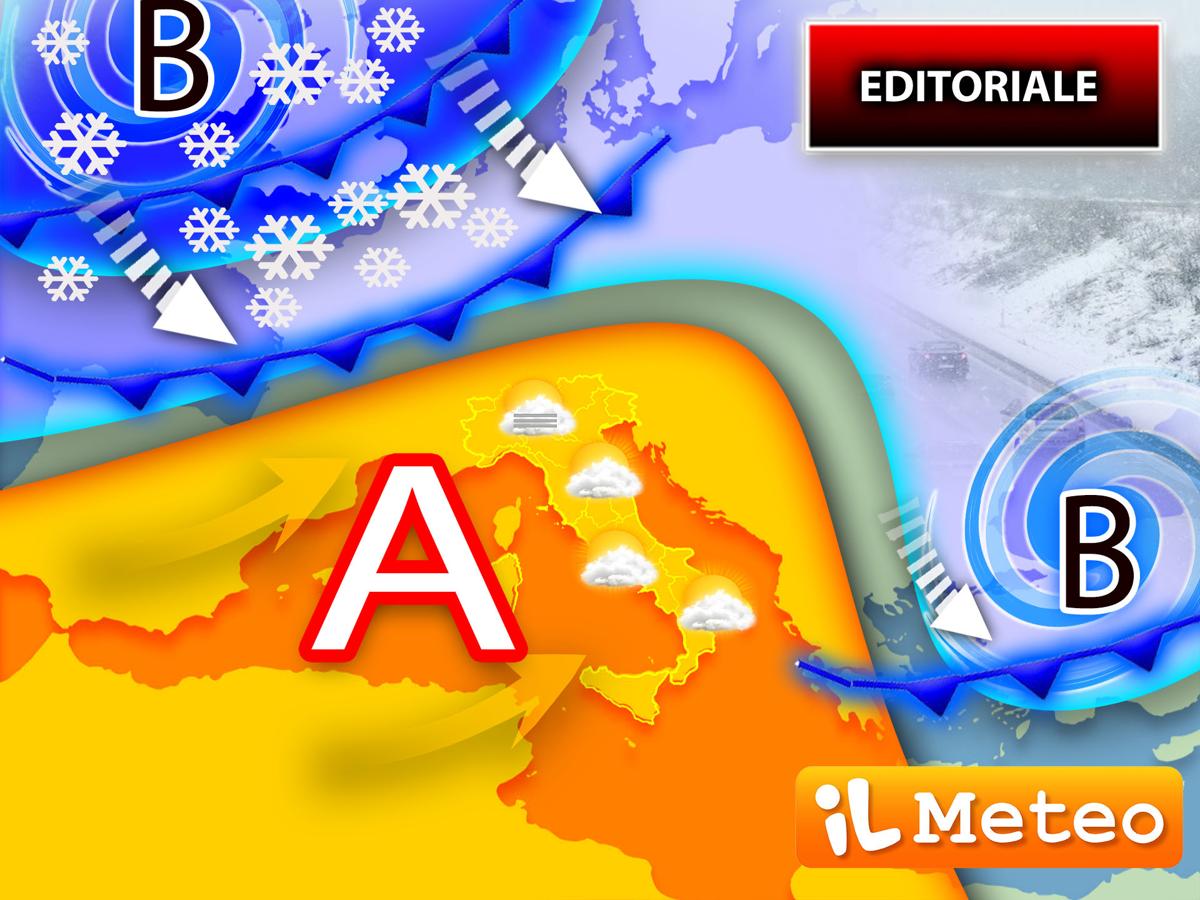 Meteo, torna la neve sull’Italia (a bassa quota). San Valentino gelido Meteo, torna la neve sull’Italia (a bassa quota). San Valentino gelido