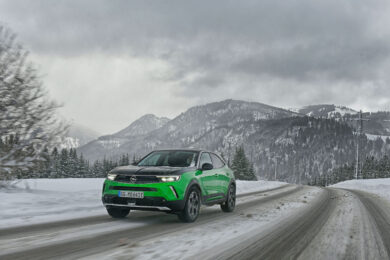 Opel Mokka-e, perfetta anche nelle fredde giornate invernali
