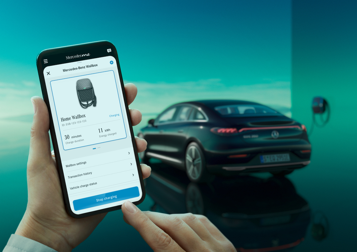 Mercedes presenta la nuova Wallbox, connessa e intelligente Mercedes presenta la nuova Wallbox, connessa e intelligente