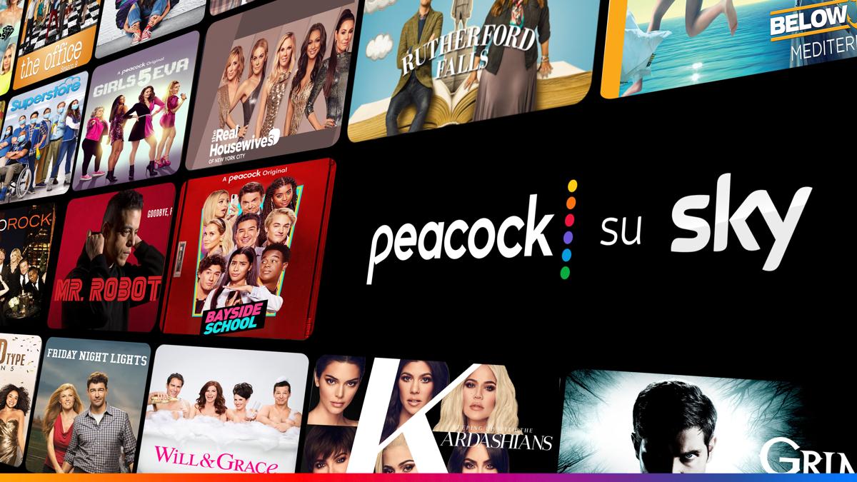 Peacock arriva su Sky, i contenuti NBCUniversal disponibili dal 15 febbraio Peacock arriva su Sky, i contenuti NBCUniversal disponibili dal 15 febbraio