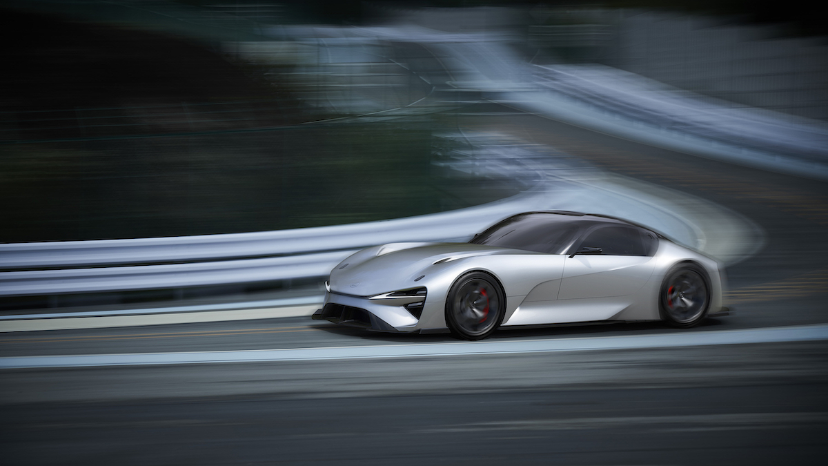 Lexus, on line le foto della futura sportiva elettrica Lexus, on line le foto della futura sportiva elettrica