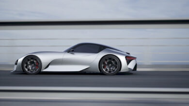 Lexus, on line le foto della futura sportiva elettrica