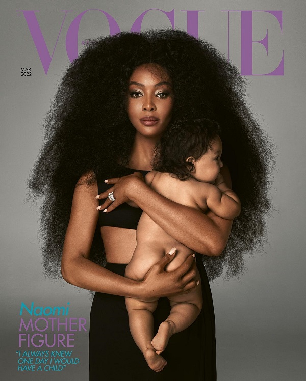 Naomi Campbell, figlia surrogata? Verità su Vogue, foto insieme in copertina Naomi Campbell, figlia surrogata? Verità su Vogue, foto insieme in copertina