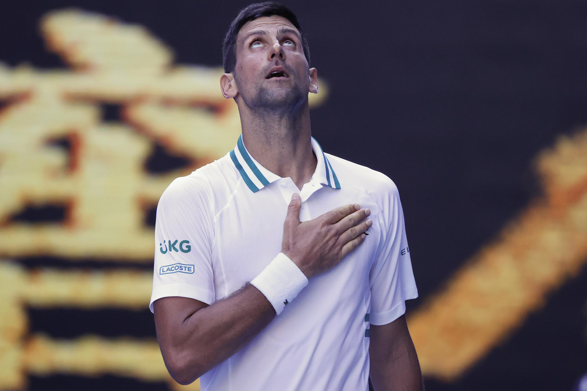 Djokovic: “Non sono No Vax ma rinuncio a Wimbledon se c’è obbligo di vaccino” Djokovic: “Non sono No Vax ma rinuncio a Wimbledon se c’è obbligo di vaccino”