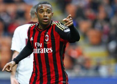Violenza sessuale: ordine d’arresto per l’ex del Milan Robinho