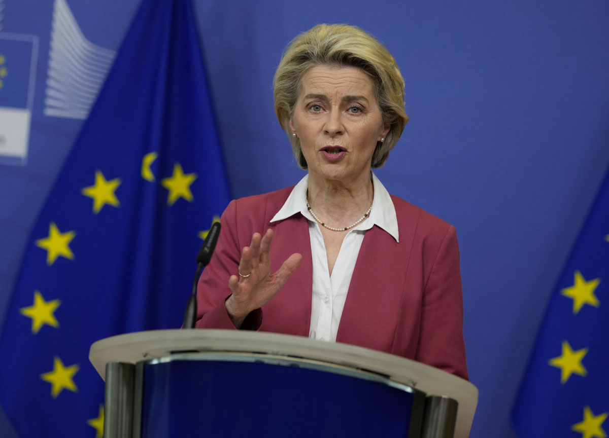 Ue, von der Leyen: “Sanzioni severe alla Russia in 48 ore”. Ultimatum a Putin