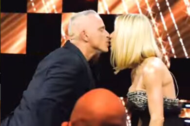 Ascolti TV ieri sera 16 febbraio 2022: Hunziker boom (e bacio con Ramazzotti)