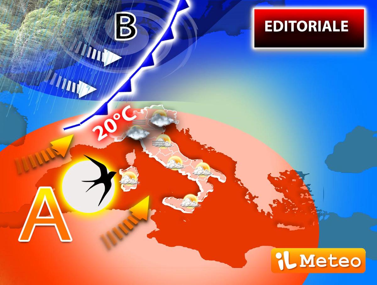 METEO: maxi anticiclone e punte di 20°C, ma ci saranno 2 ribaltoni. Previsioni METEO: maxi anticiclone e punte di 20°C, ma ci saranno 2 ribaltoni. Previsioni