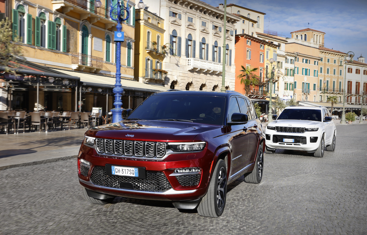 Nuova Jeep Grand Cherokee 4xe arriva in Europa