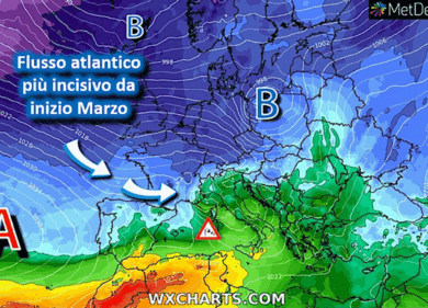 Meteo marzo 2022, Vortice Polare a pezzi. Gelo e neve su tutta Italia
