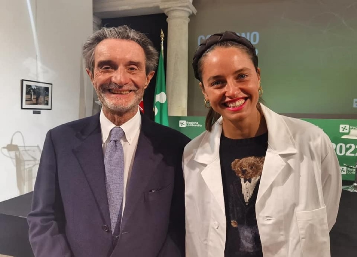 Codogno, il governatore lombardo Fontana ringrazia il cast di “Doc”. FOTO Codogno, il governatore lombardo Fontana ringrazia il cast di “Doc”. FOTO