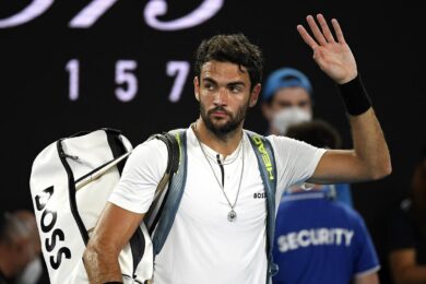 Berrettini, ancora problemi agli addominali: c’è il ritiro contro Tommy Paul