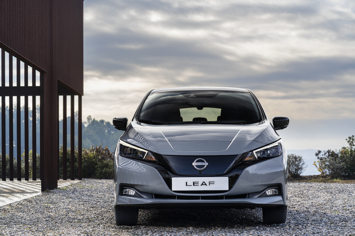 Nissan Leaf 2022  si rifà il look