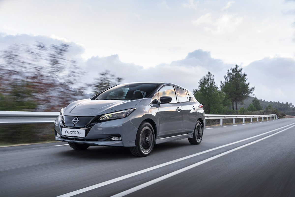 Nissan Leaf 2022  si rifà il look