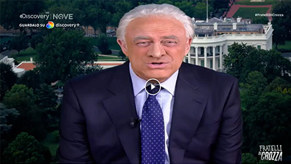 Crozza/ Il politologo guerrafondaio Edward Luttwak: “la miglior diplomazia è la guerra: uno vince, uno perde e si capisce subito chi ha ragione” Crozza/ Il politologo guerrafondaio Edward Luttwak: “la miglior diplomazia è la guerra: uno vince, uno perde e si capisce subito chi ha ragione”