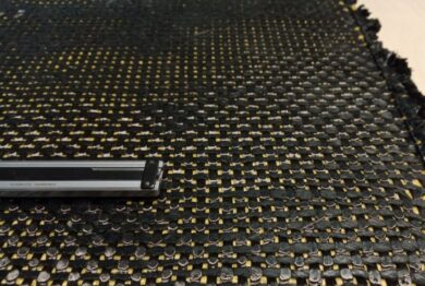 Da materia di scarto a tessuto: la seconda vita della fibra di carbonio