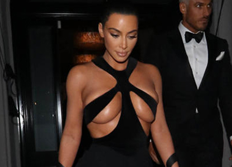 Kim Kardashian superstar alla Milano Fashion week. FOTO