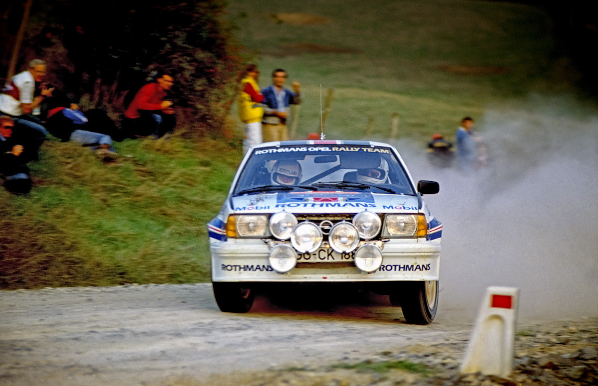 1982: Walter Röhrl vince il mondiale Rally sulla Opel Ascona 400 1982: Walter Röhrl vince il mondiale Rally sulla Opel Ascona 400