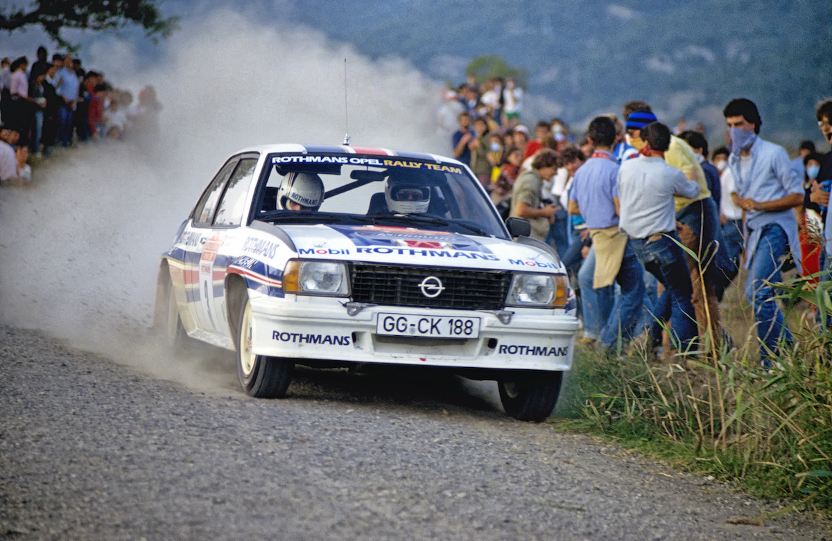 1982: Walter Röhrl vince il mondiale Rally sulla Opel Ascona 400 1982: Walter Röhrl vince il mondiale Rally sulla Opel Ascona 400