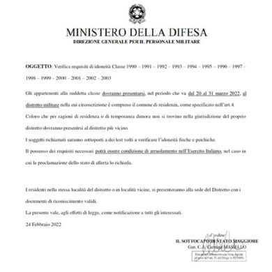 Ucraina, “arruolamento in Italia per prepararsi alla guerra” ma è fake news