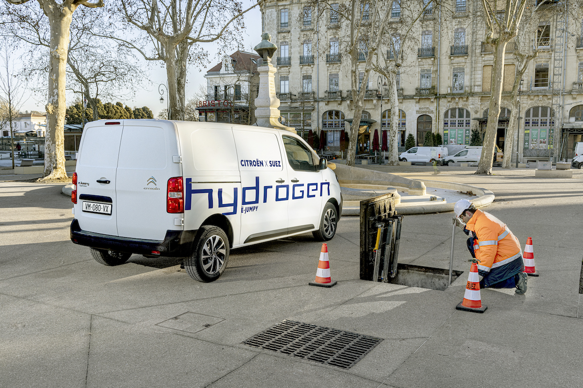 Citroen E-Jumpy a idrogeno, soluzione ideale per le aziende