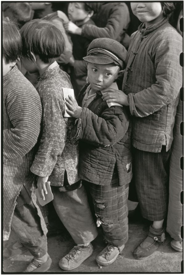 La Cina negli scatti di Henri Cartier-Bresson in mostra a Milano