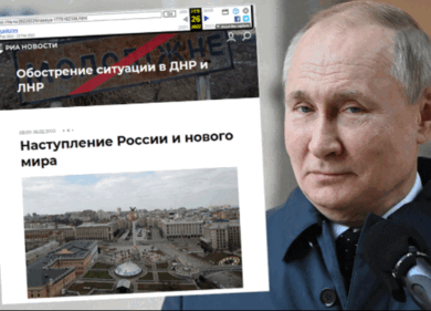 “L’Ucraina è tornata in Russia”. L’annuncio dell’annessione cancellato